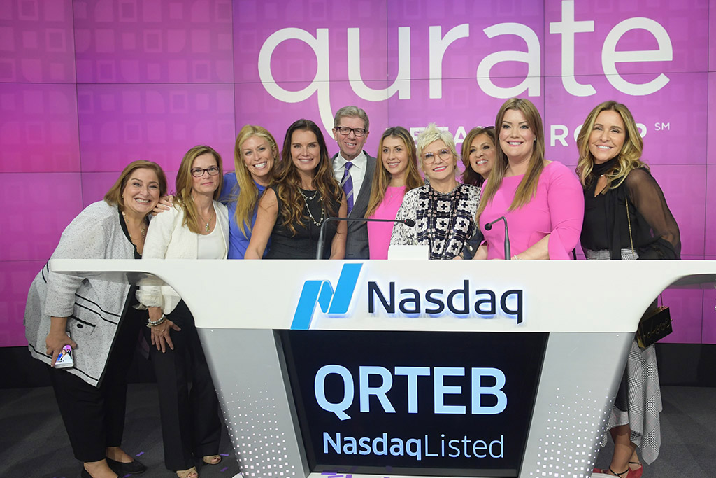 Qurate Retail vendors with Mike George and Mary Campbell (second from left)