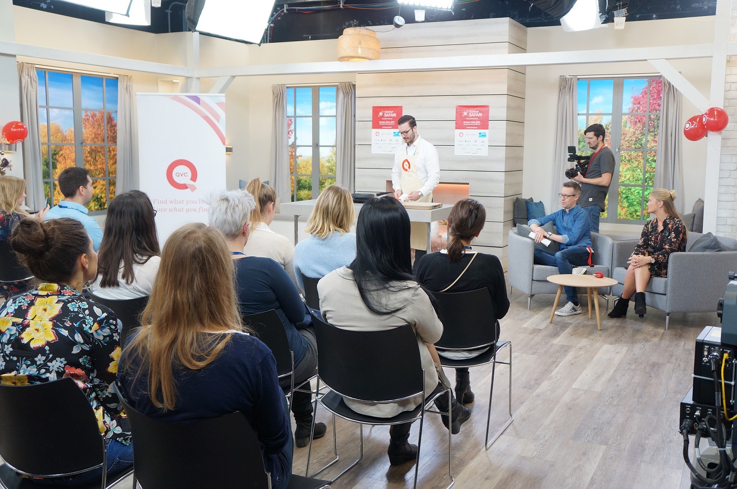 Startup Safari bei QVC_Networking Session